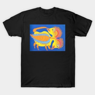 two headed chicken 1977 - Maria Primachenko T-Shirt